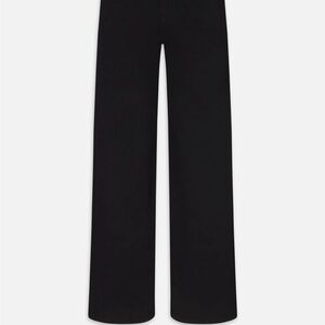 Frame Le Slim Palazzo Black Pants